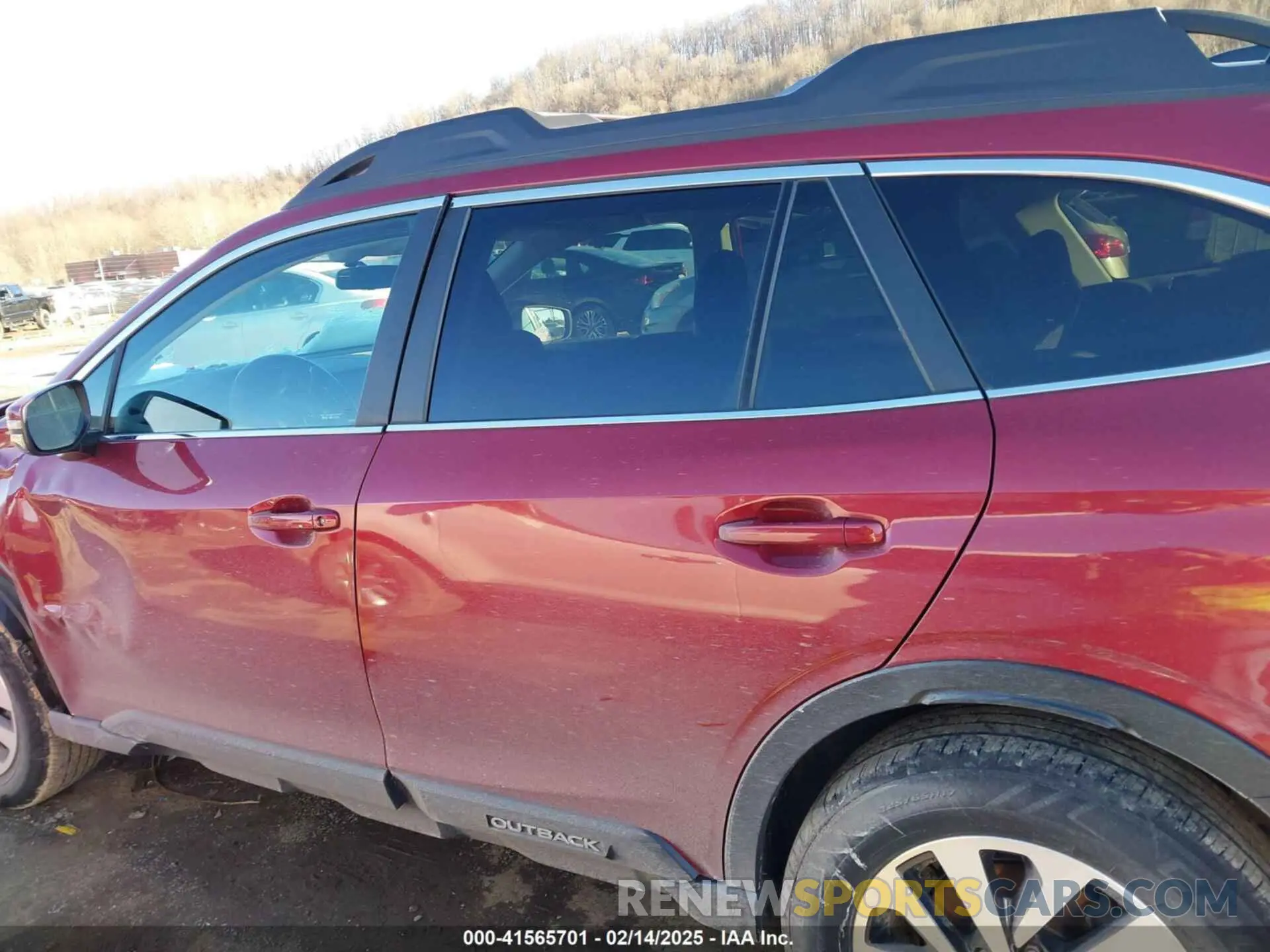 14 Photograph of a damaged car 4S4BTACCXN3172646 SUBARU OUTBACK 2022