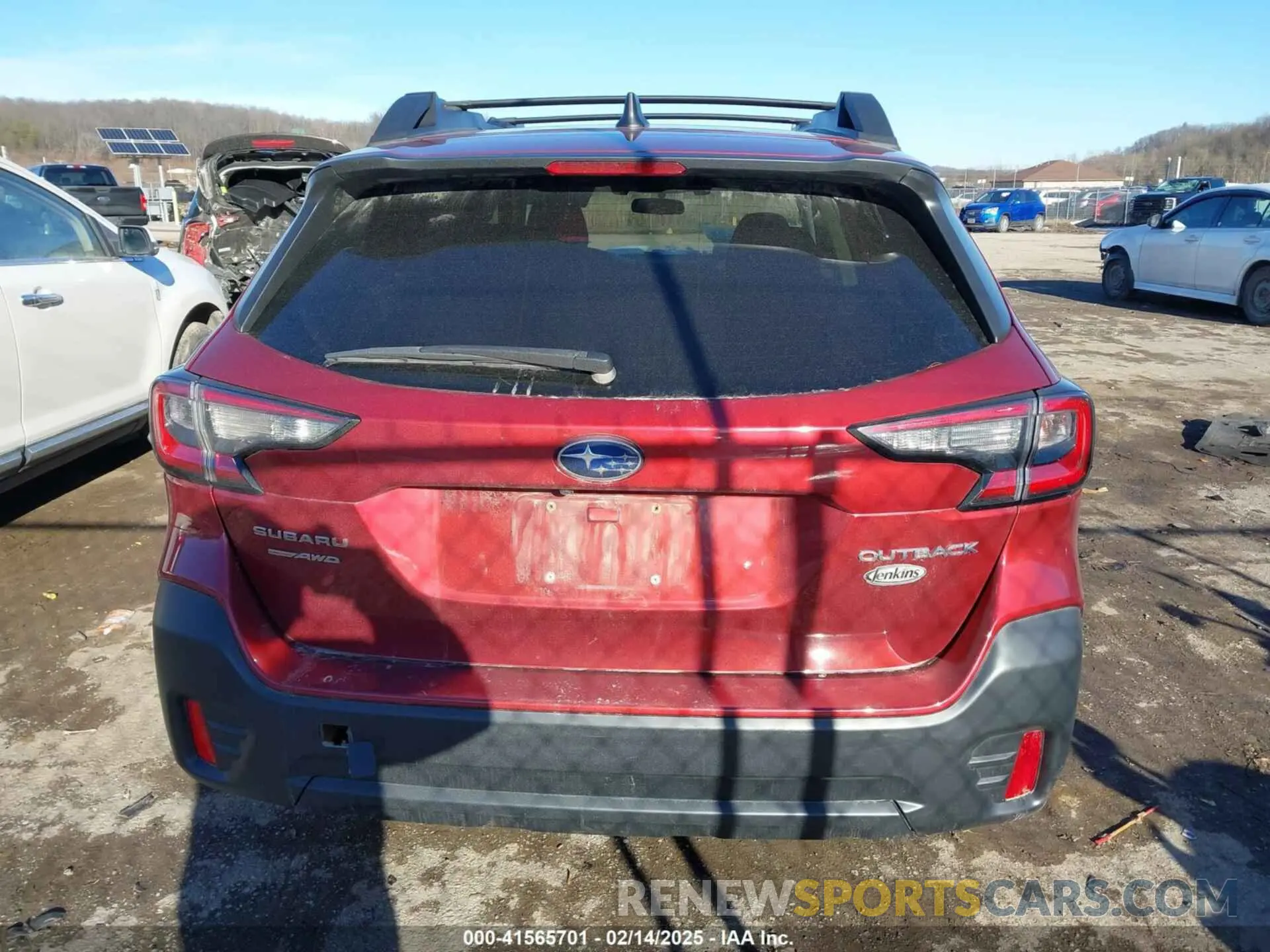 16 Photograph of a damaged car 4S4BTACCXN3172646 SUBARU OUTBACK 2022