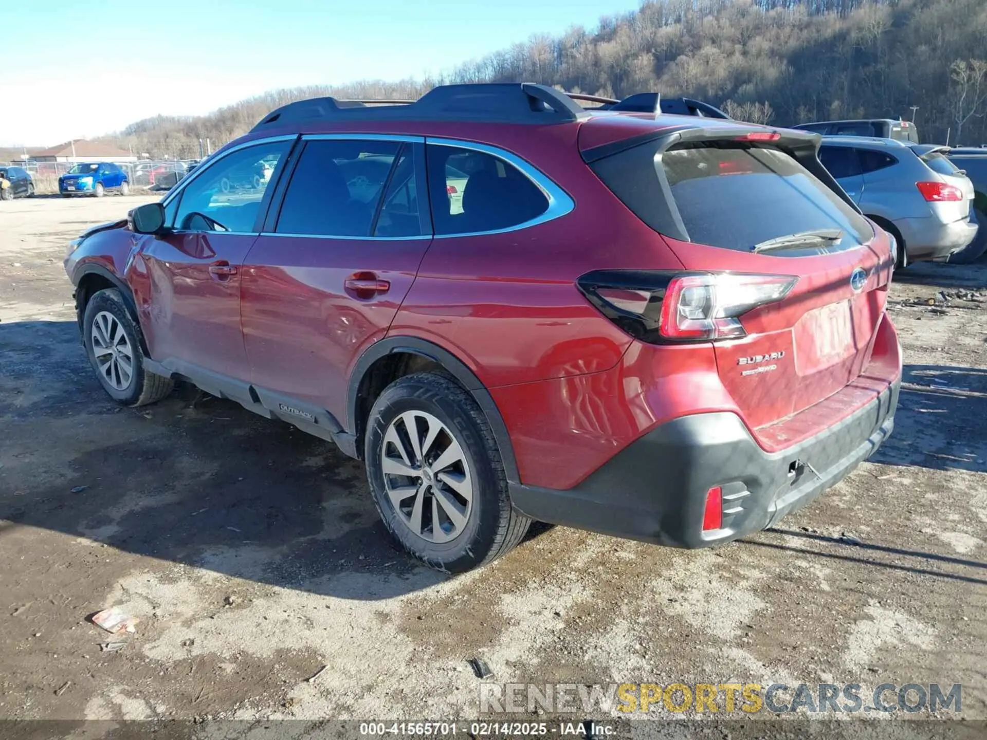 3 Photograph of a damaged car 4S4BTACCXN3172646 SUBARU OUTBACK 2022