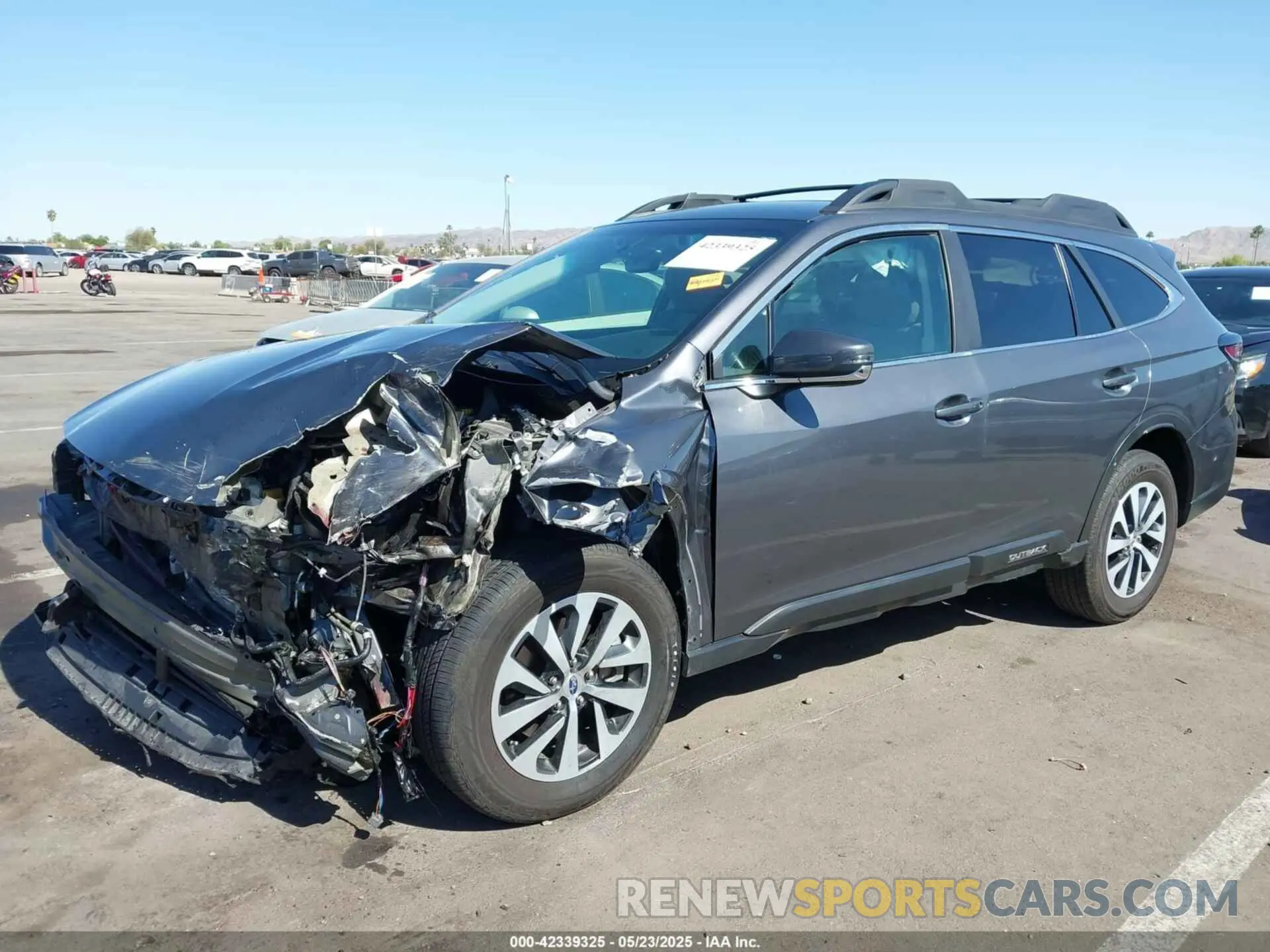 6 Photograph of a damaged car 4S4BTADC0N3110722 SUBARU OUTBACK 2022