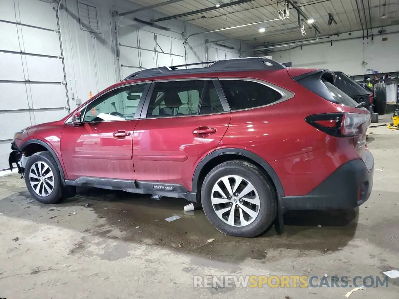 2 Photograph of a damaged car 4S4BTADC0N3149701 SUBARU OUTBACK 2022