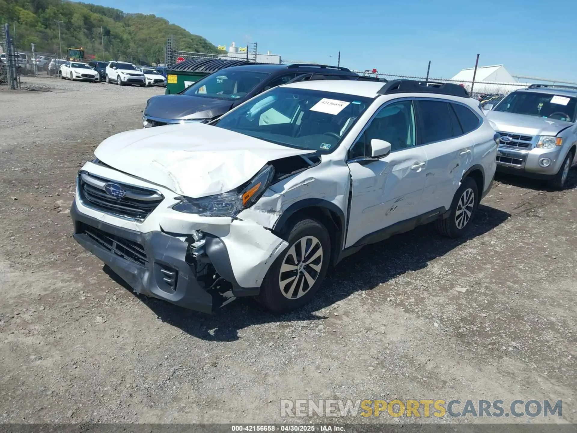 2 Photograph of a damaged car 4S4BTADC1N3116819 SUBARU OUTBACK 2022