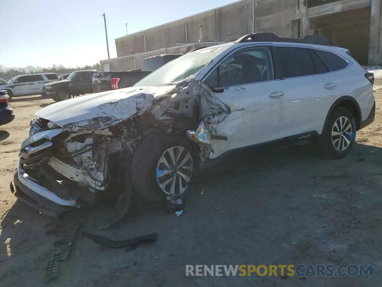 1 Photograph of a damaged car 4S4BTADC1N3189673 SUBARU OUTBACK 2022