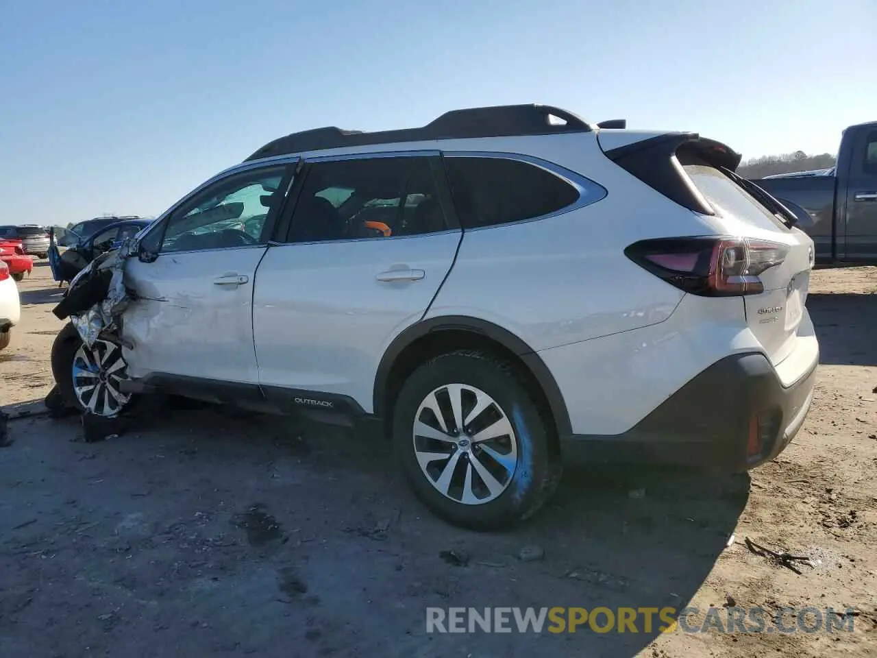 2 Photograph of a damaged car 4S4BTADC1N3189673 SUBARU OUTBACK 2022