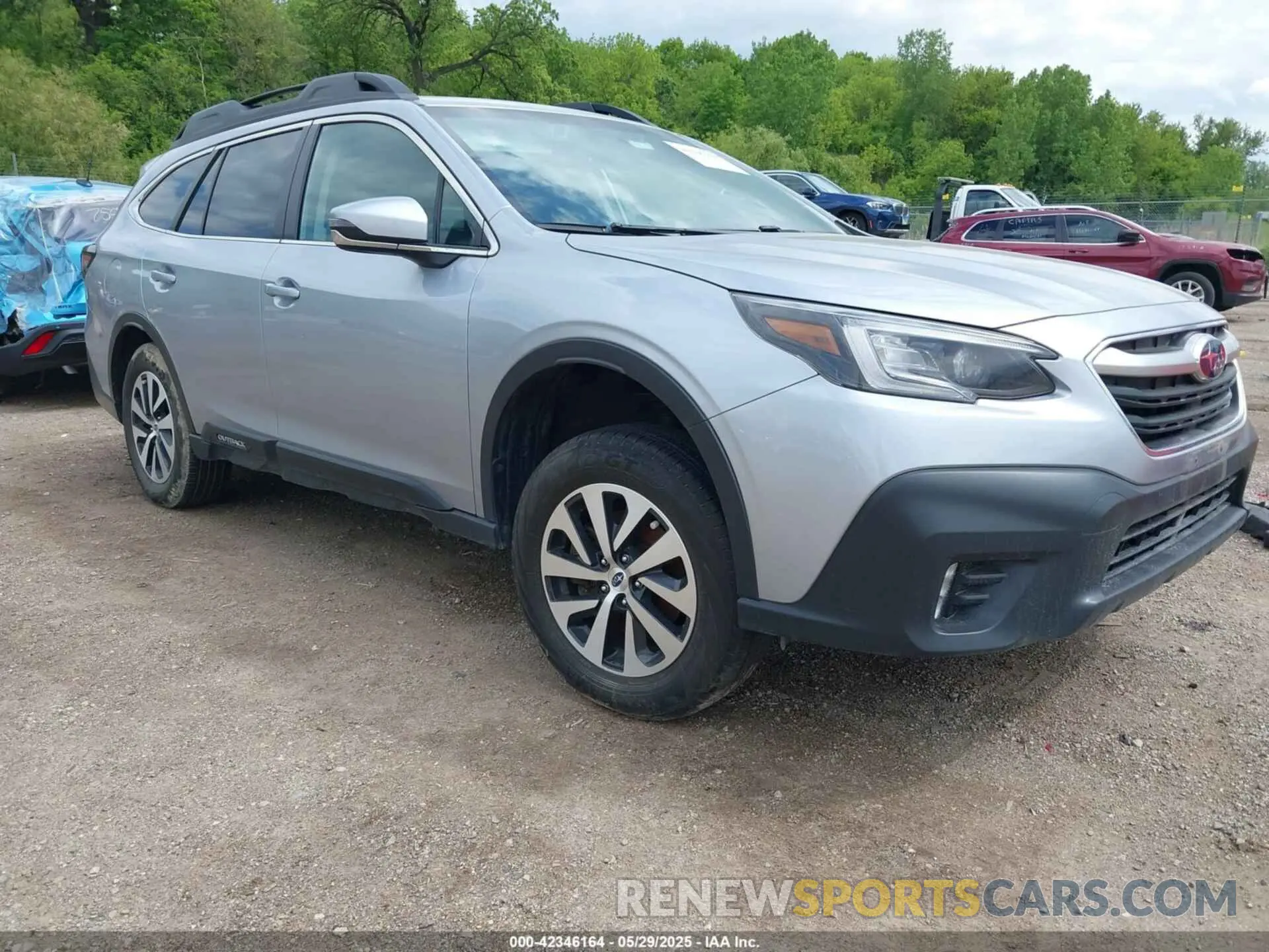 1 Photograph of a damaged car 4S4BTADC2N3248813 SUBARU OUTBACK 2022
