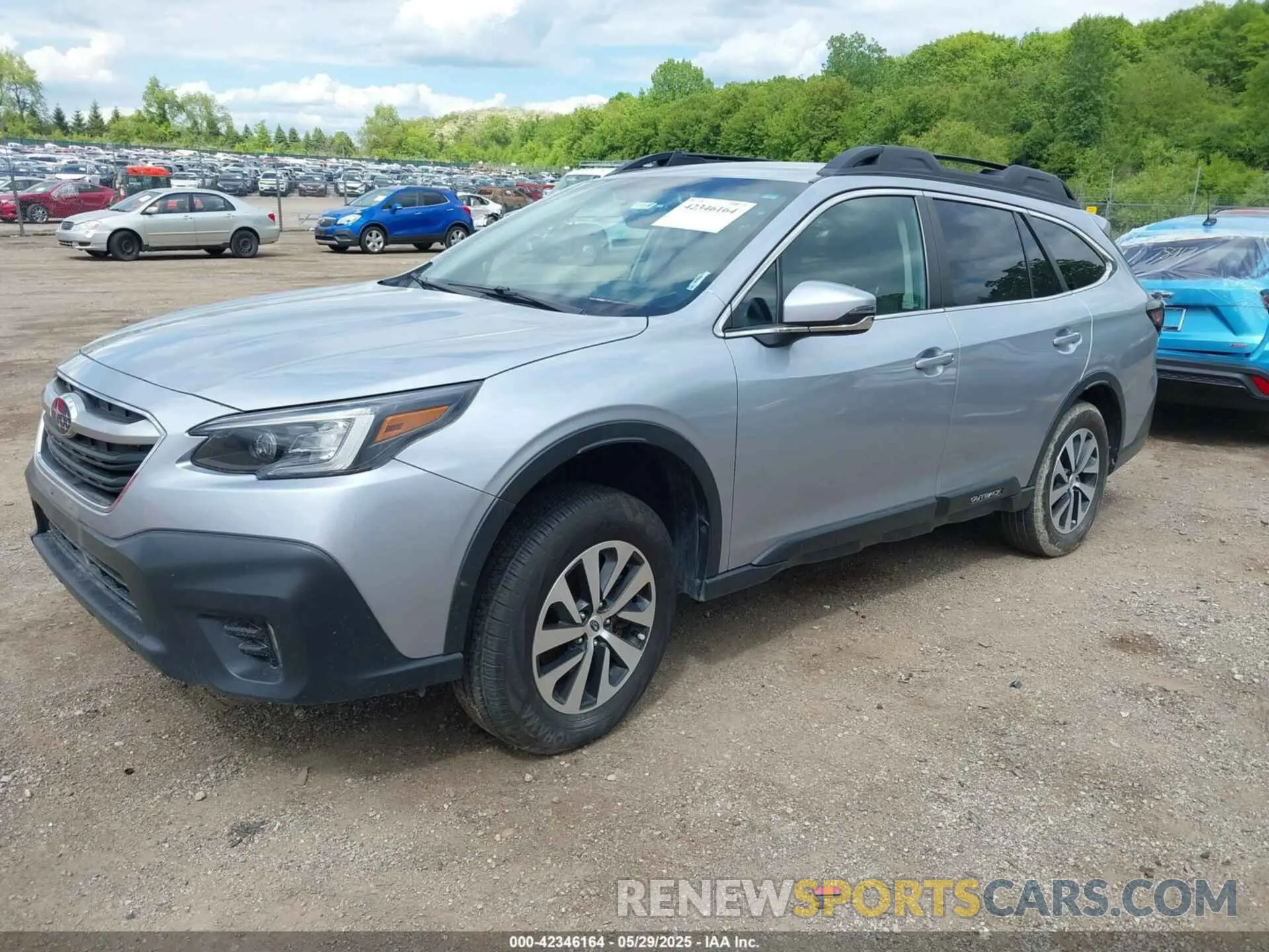 2 Photograph of a damaged car 4S4BTADC2N3248813 SUBARU OUTBACK 2022