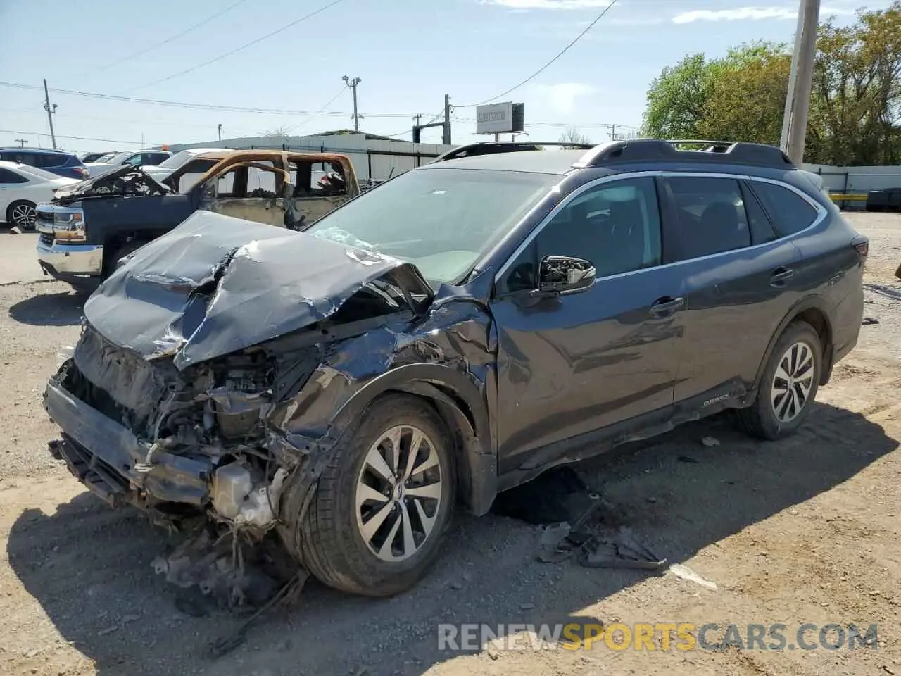 1 Photograph of a damaged car 4S4BTADC3N3143567 SUBARU OUTBACK 2022