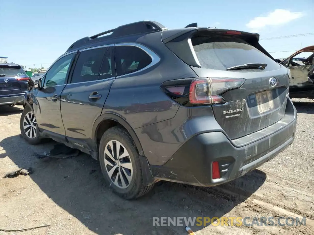 2 Photograph of a damaged car 4S4BTADC3N3143567 SUBARU OUTBACK 2022