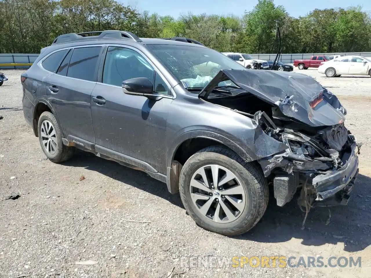 4 Photograph of a damaged car 4S4BTADC3N3143567 SUBARU OUTBACK 2022