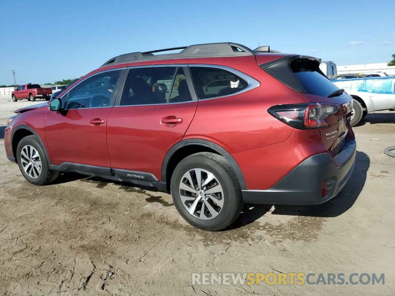 2 Photograph of a damaged car 4S4BTADC3N3172549 SUBARU OUTBACK 2022
