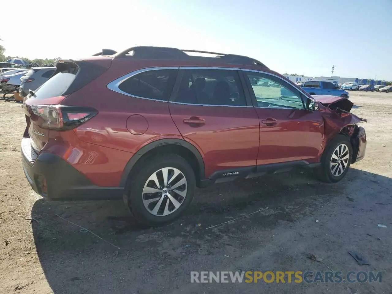 3 Photograph of a damaged car 4S4BTADC3N3172549 SUBARU OUTBACK 2022