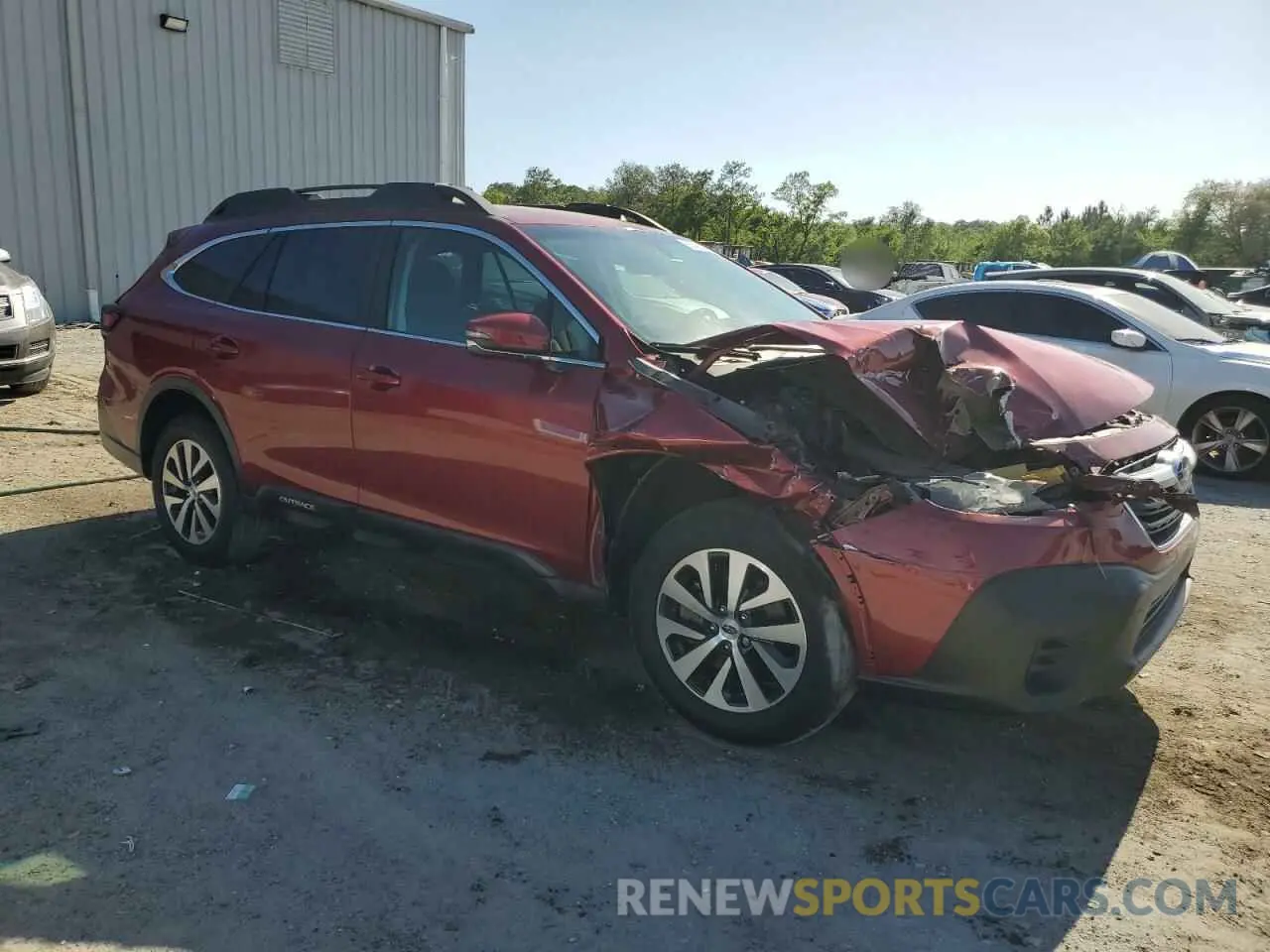 4 Photograph of a damaged car 4S4BTADC3N3172549 SUBARU OUTBACK 2022