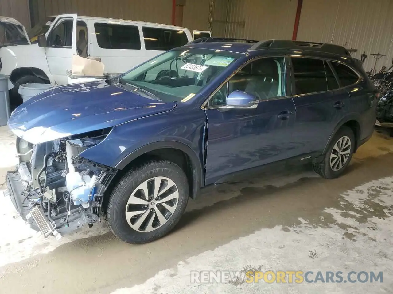 1 Photograph of a damaged car 4S4BTADC3N3174639 SUBARU OUTBACK 2022