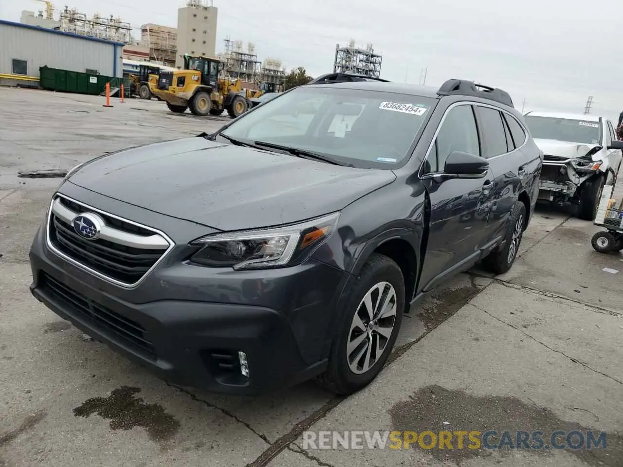 1 Photograph of a damaged car 4S4BTADC5N3106097 SUBARU OUTBACK 2022