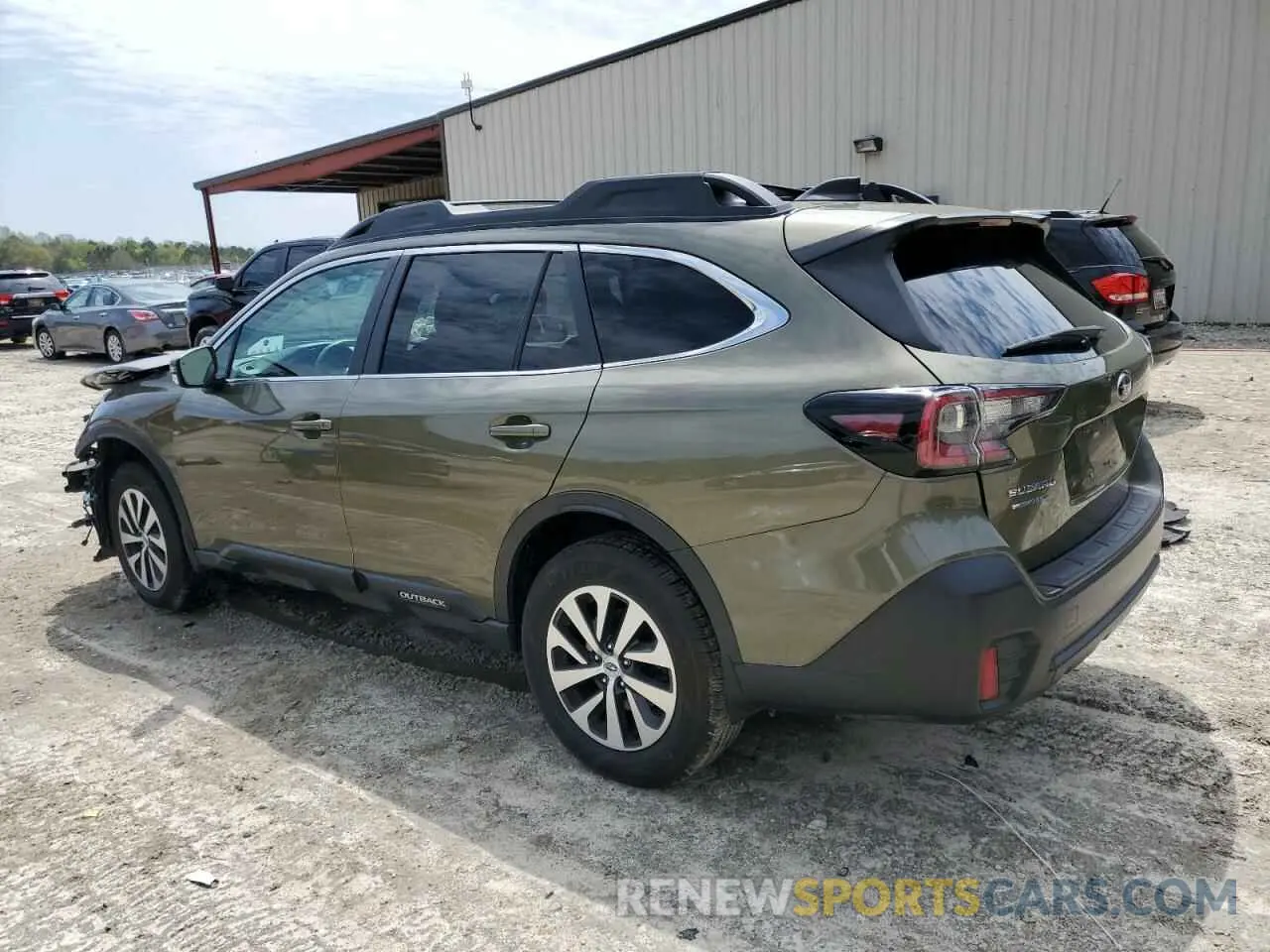 2 Photograph of a damaged car 4S4BTADC6N3113317 SUBARU OUTBACK 2022