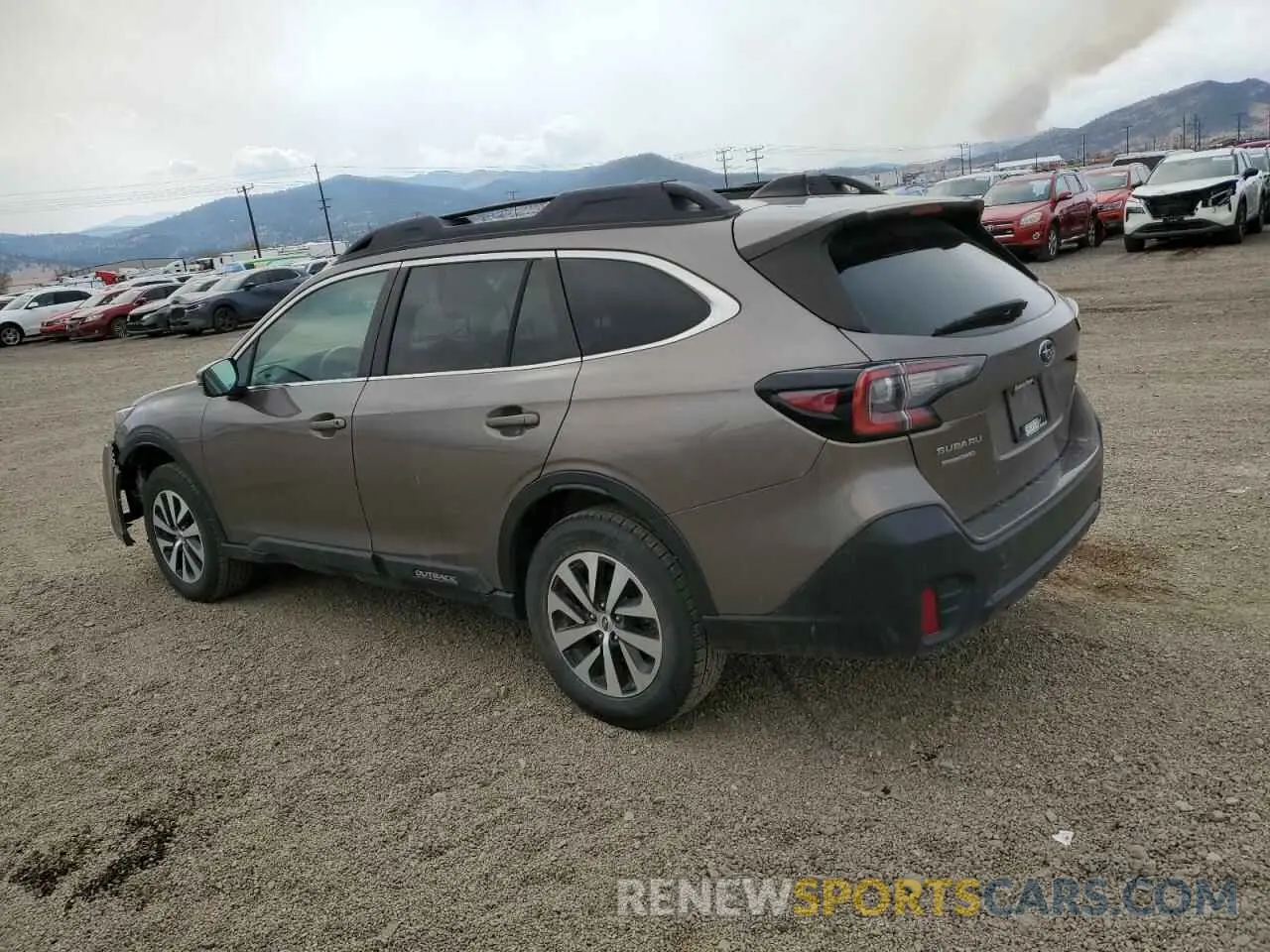2 Photograph of a damaged car 4S4BTADC6N3195209 SUBARU OUTBACK 2022