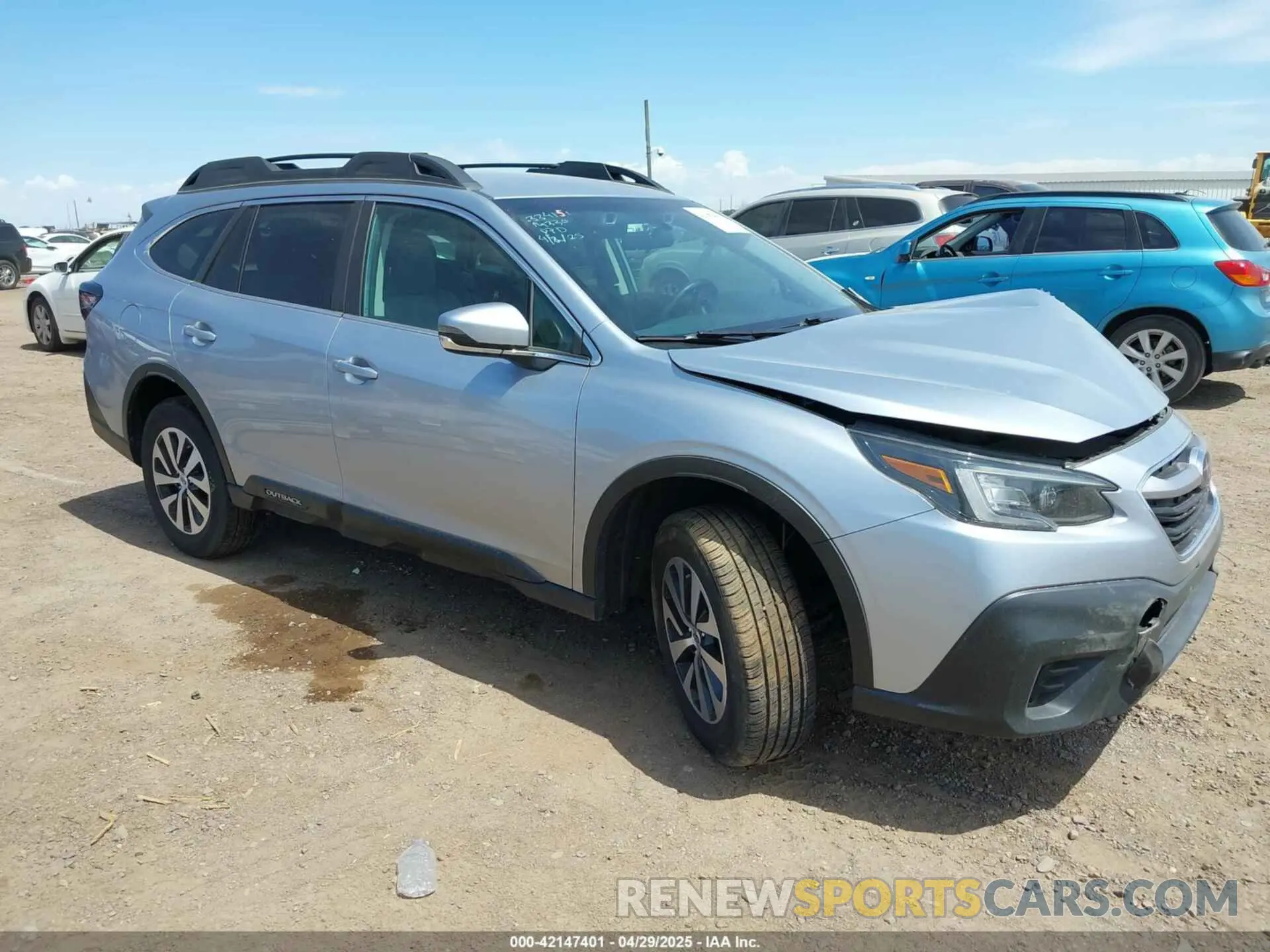 1 Photograph of a damaged car 4S4BTADC6N3201333 SUBARU OUTBACK 2022