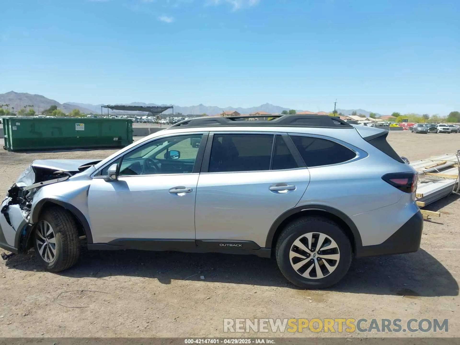 14 Photograph of a damaged car 4S4BTADC6N3201333 SUBARU OUTBACK 2022