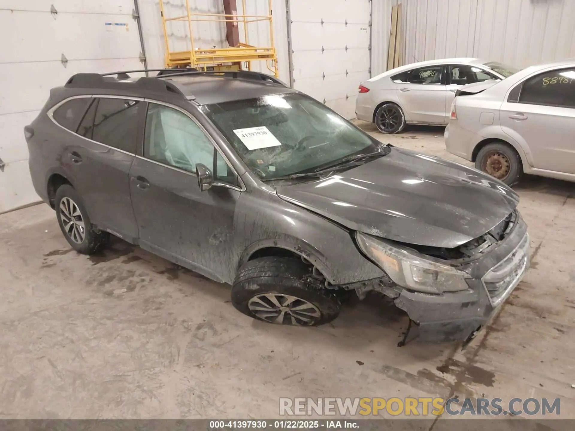 1 Photograph of a damaged car 4S4BTADC8N3216299 SUBARU OUTBACK 2022
