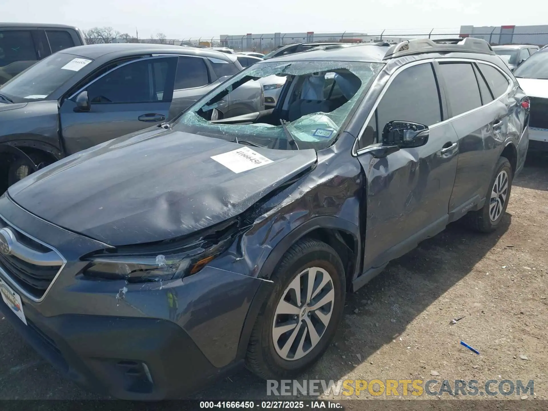 6 Photograph of a damaged car 4S4BTADC8N3235323 SUBARU OUTBACK 2022