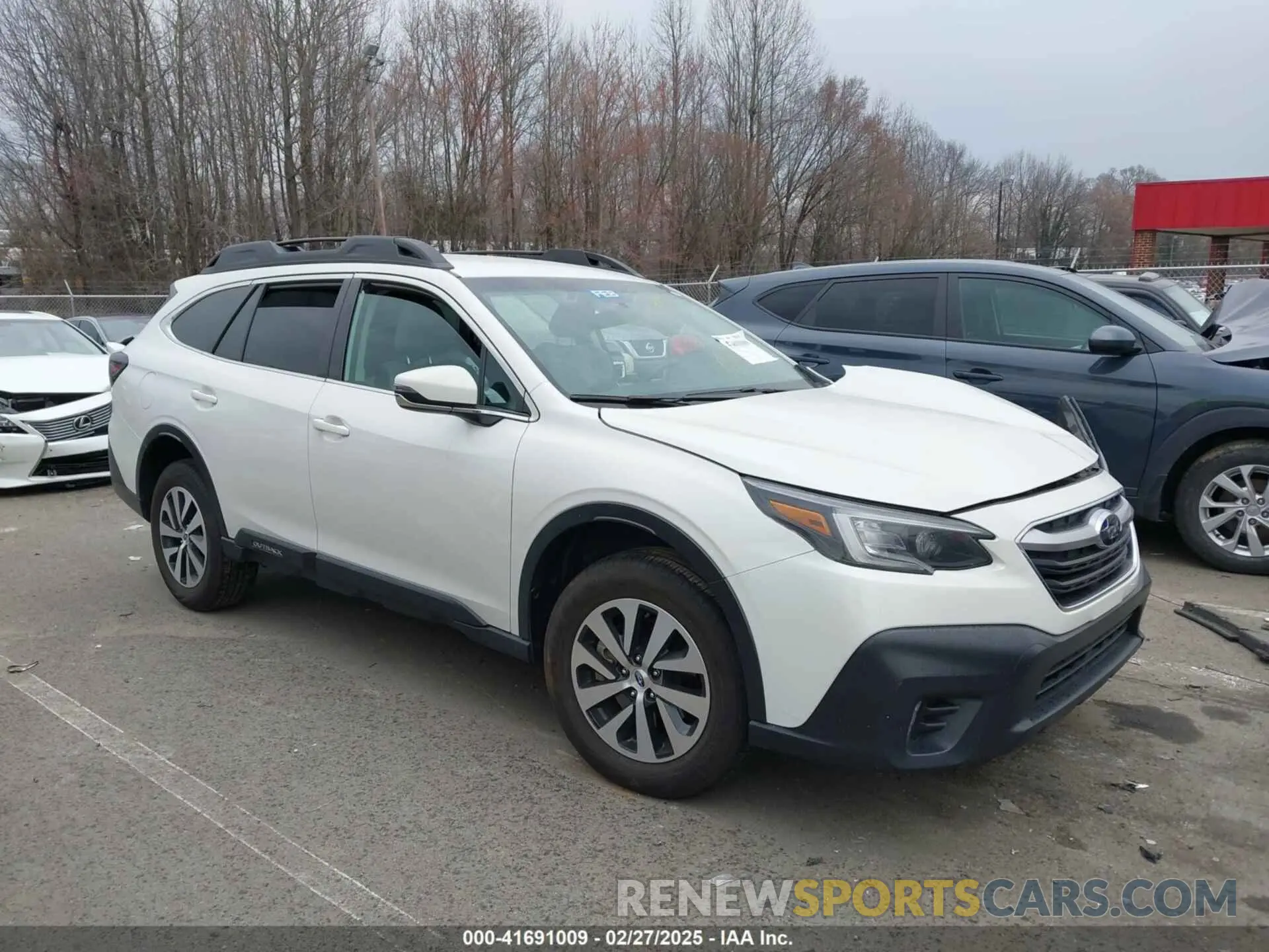 1 Photograph of a damaged car 4S4BTADC8N3249447 SUBARU OUTBACK 2022