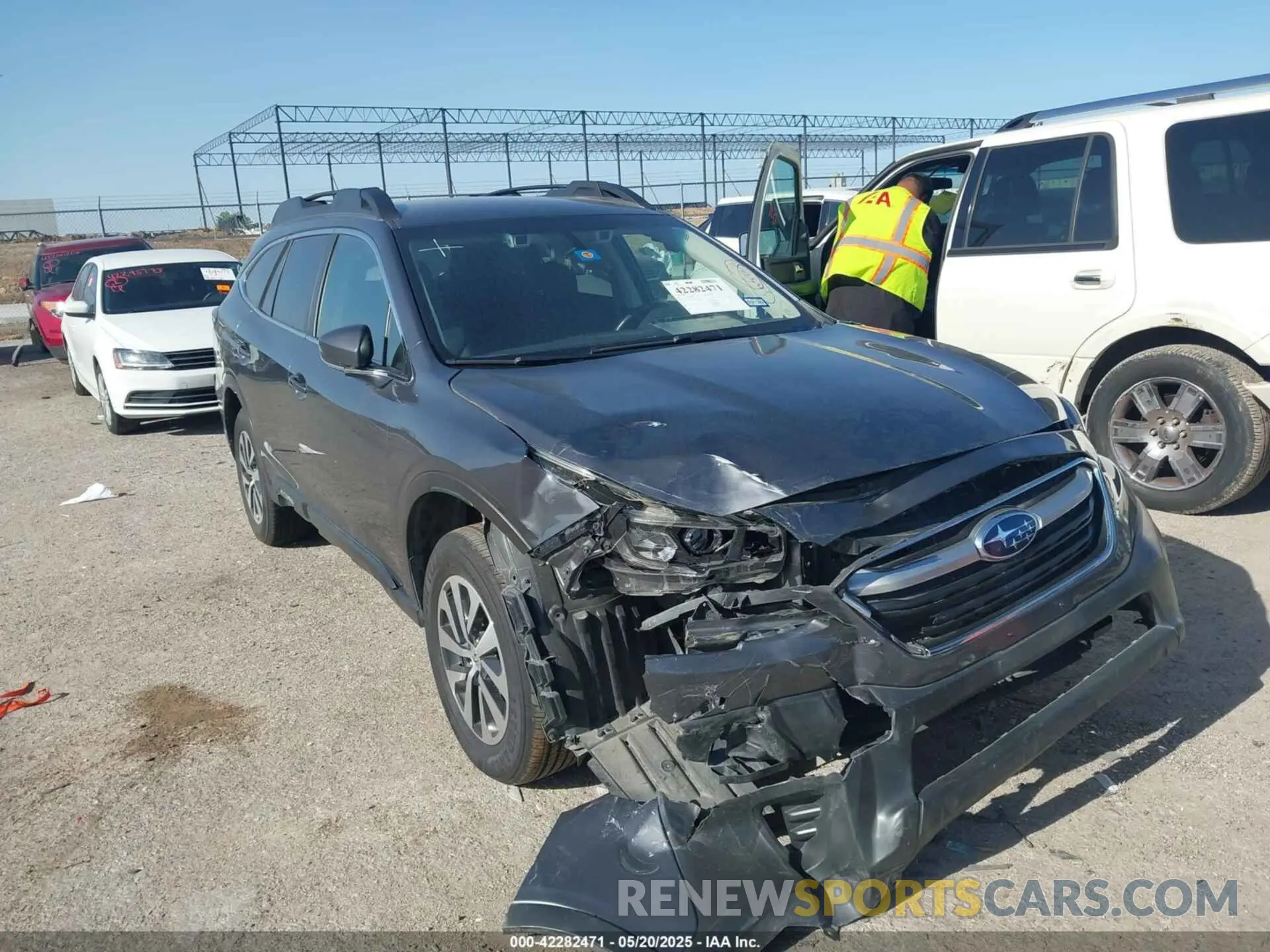 1 Photograph of a damaged car 4S4BTADC9N3177125 SUBARU OUTBACK 2022