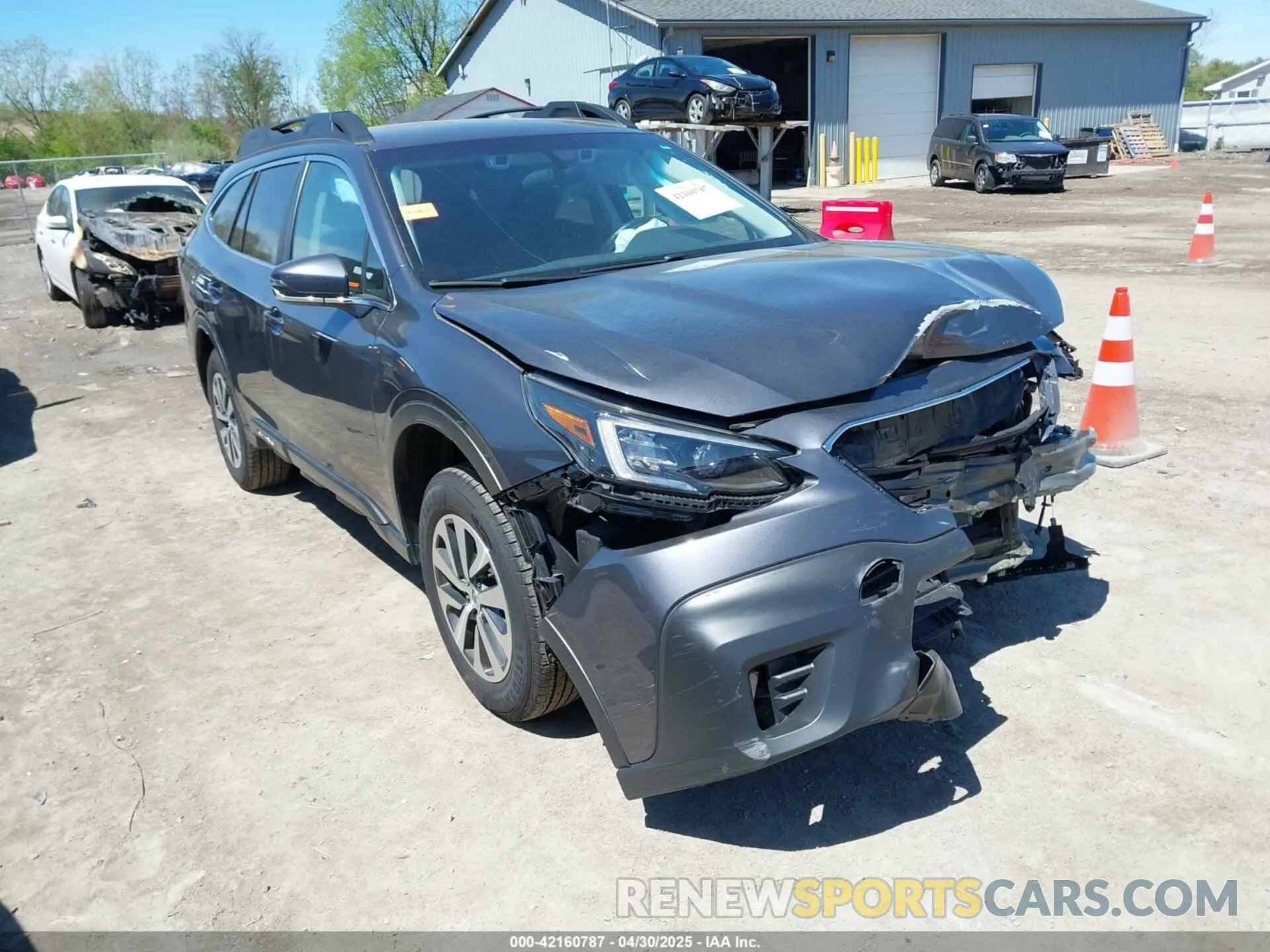 1 Photograph of a damaged car 4S4BTADC9N3235928 SUBARU OUTBACK 2022