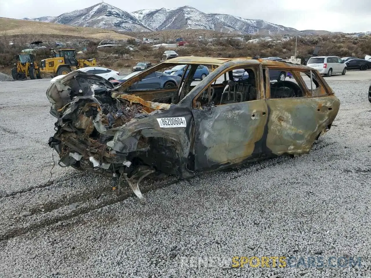 1 Photograph of a damaged car 4S4BTAFC0N3150330 SUBARU OUTBACK 2022