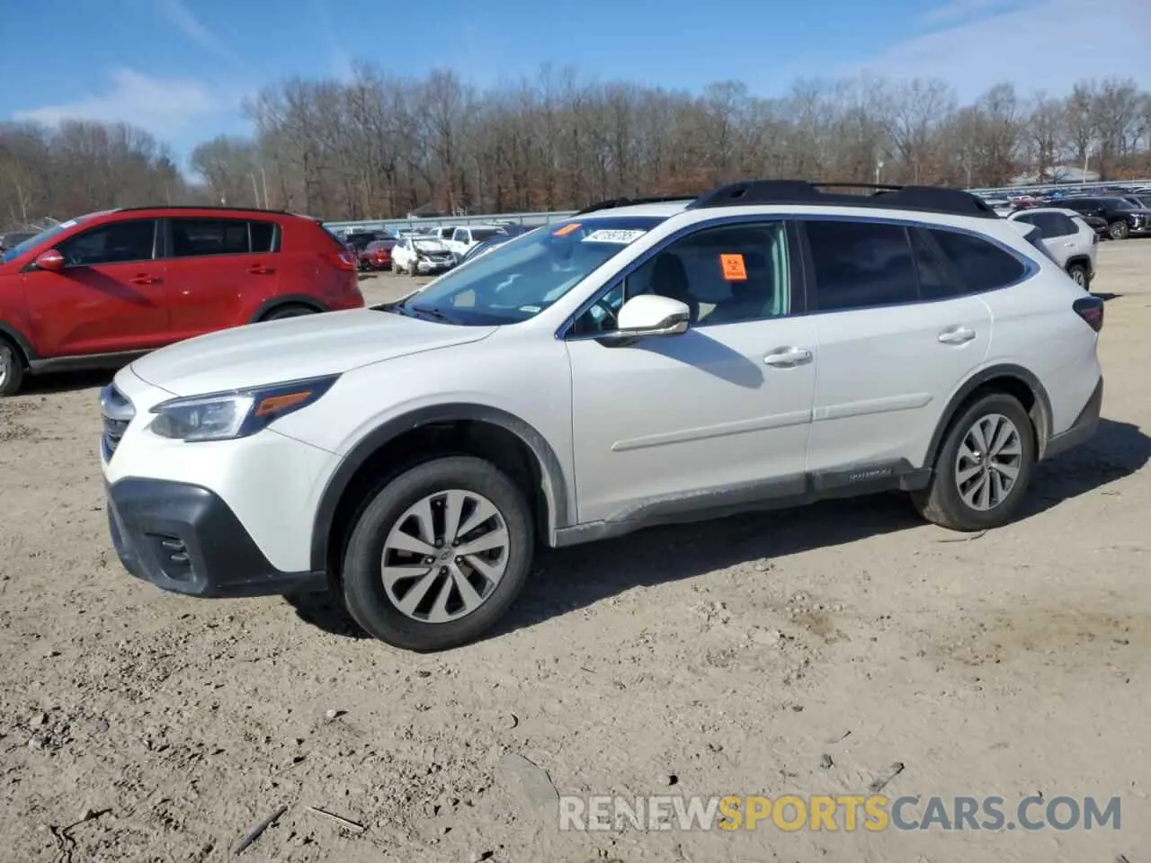1 Photograph of a damaged car 4S4BTAFC0N3165054 SUBARU OUTBACK 2022