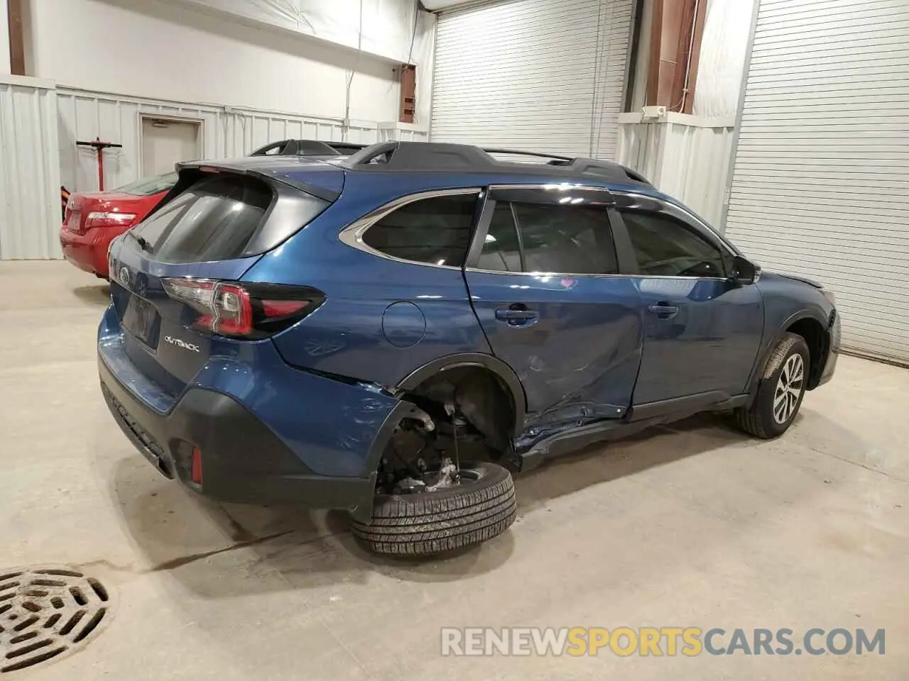 3 Photograph of a damaged car 4S4BTAFC0N3272119 SUBARU OUTBACK 2022