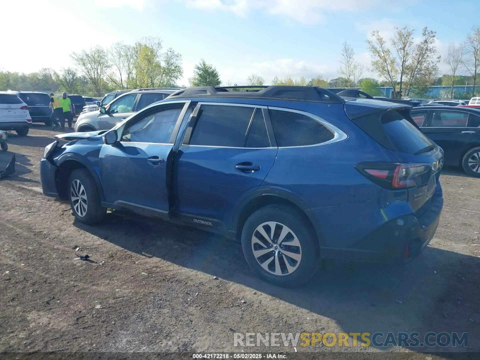 3 Photograph of a damaged car 4S4BTAFC4N3175036 SUBARU OUTBACK 2022