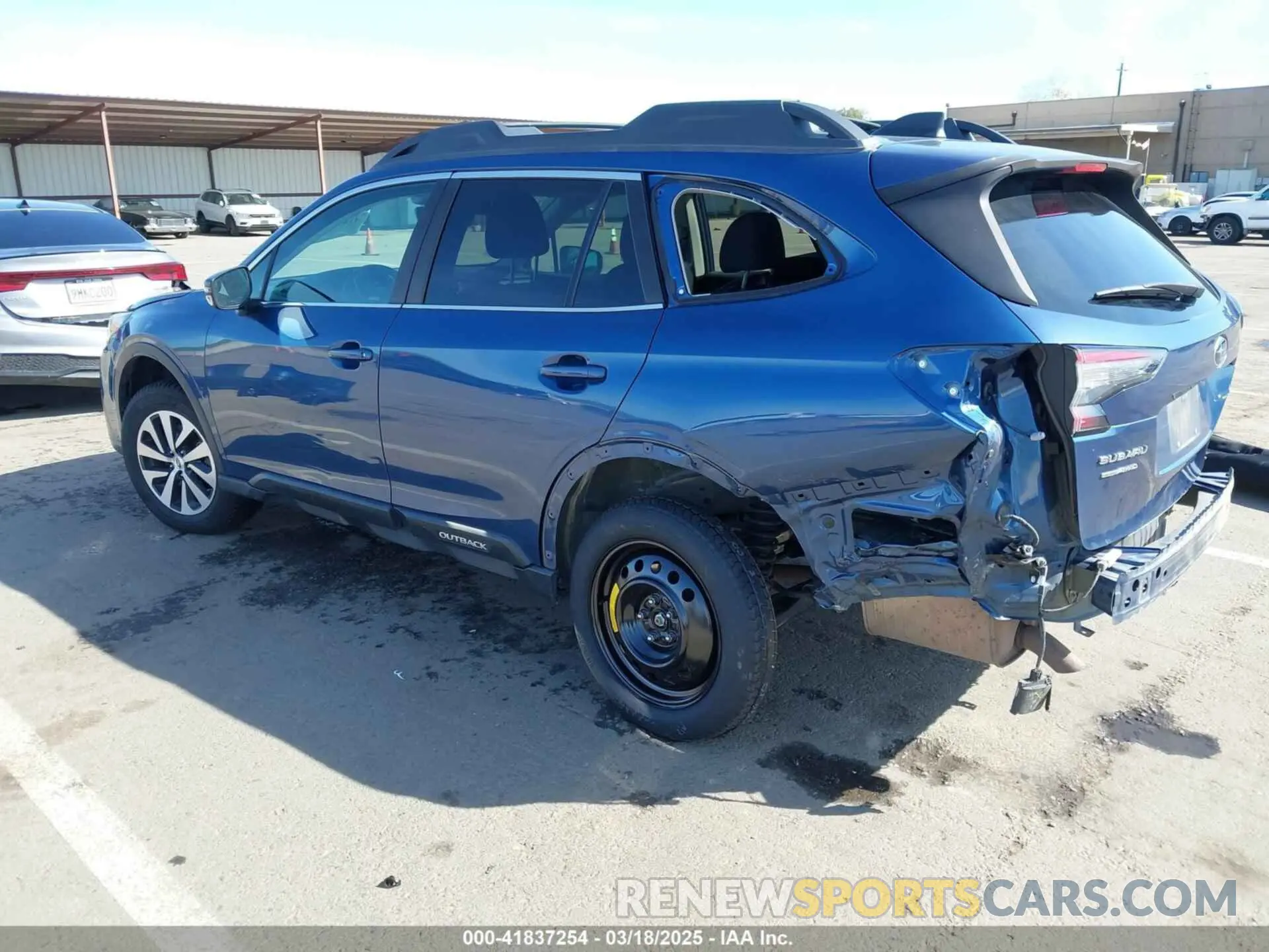 3 Photograph of a damaged car 4S4BTAFC6N3173756 SUBARU OUTBACK 2022
