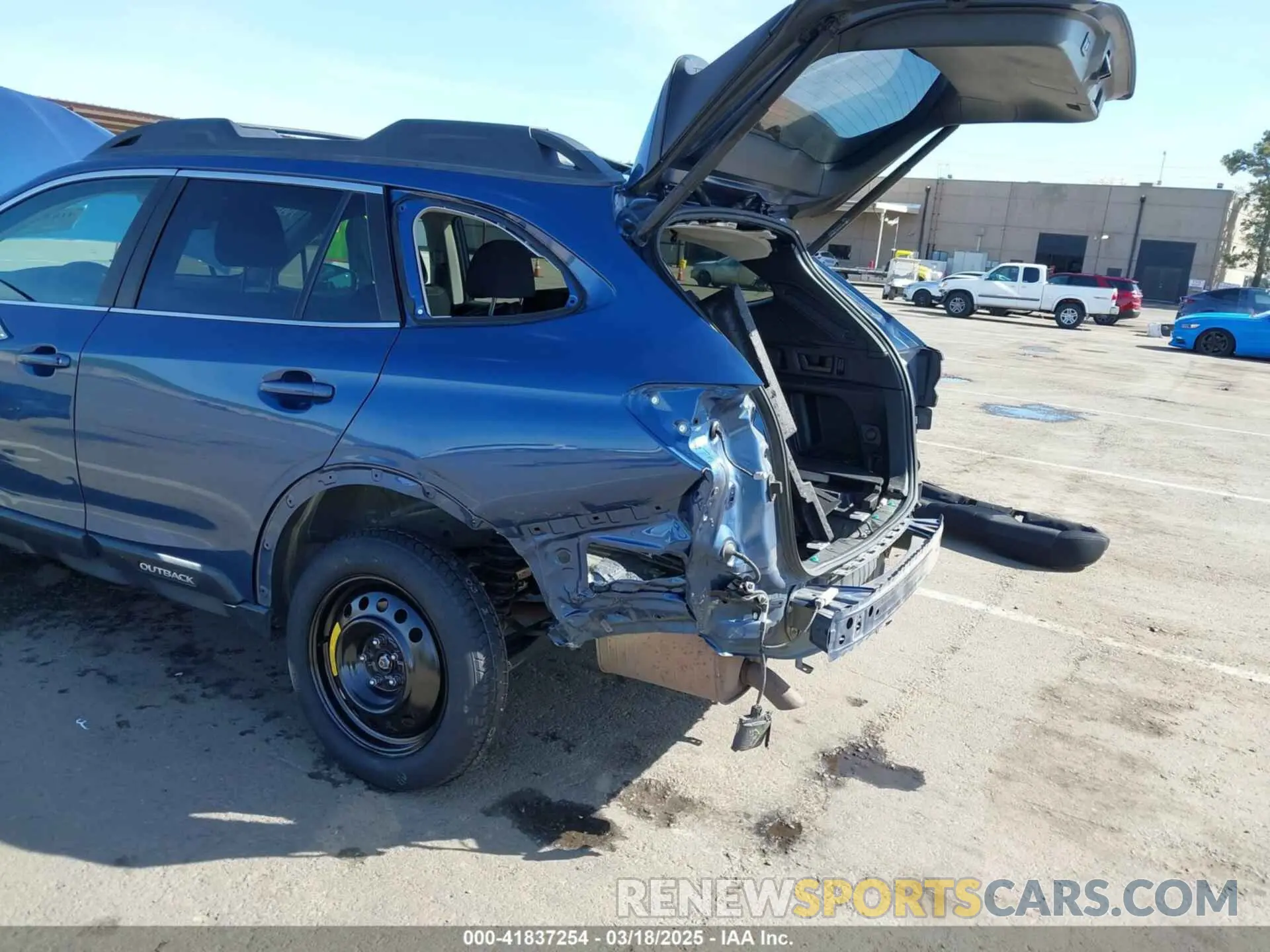 6 Photograph of a damaged car 4S4BTAFC6N3173756 SUBARU OUTBACK 2022