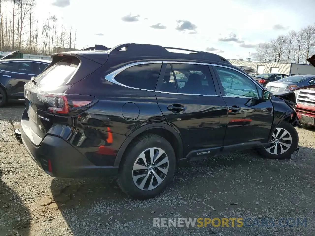 3 Photograph of a damaged car 4S4BTAFC7N3144122 SUBARU OUTBACK 2022