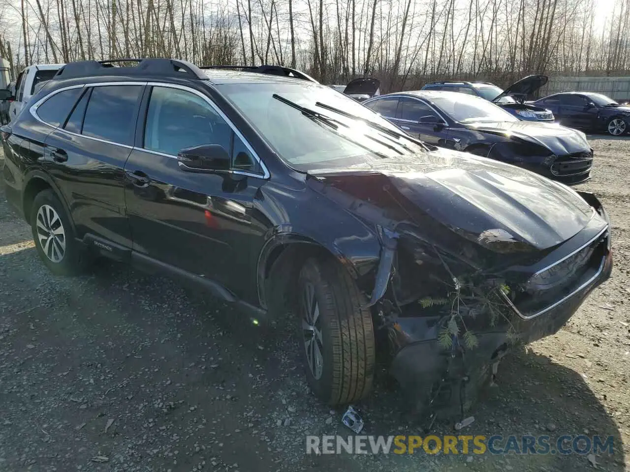 4 Photograph of a damaged car 4S4BTAFC7N3144122 SUBARU OUTBACK 2022