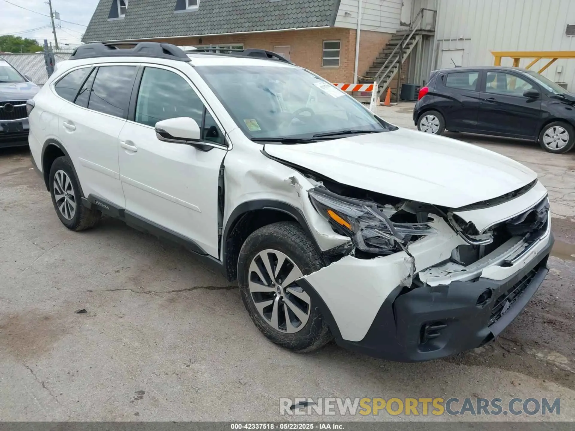 1 Photograph of a damaged car 4S4BTAFC7N3220552 SUBARU OUTBACK 2022