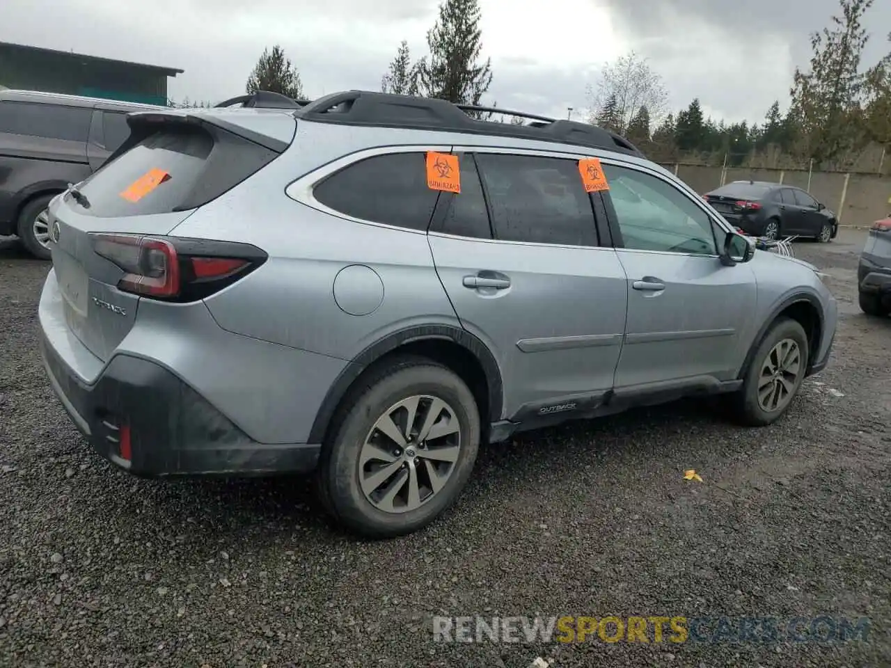 3 Photograph of a damaged car 4S4BTAFC8N3100596 SUBARU OUTBACK 2022