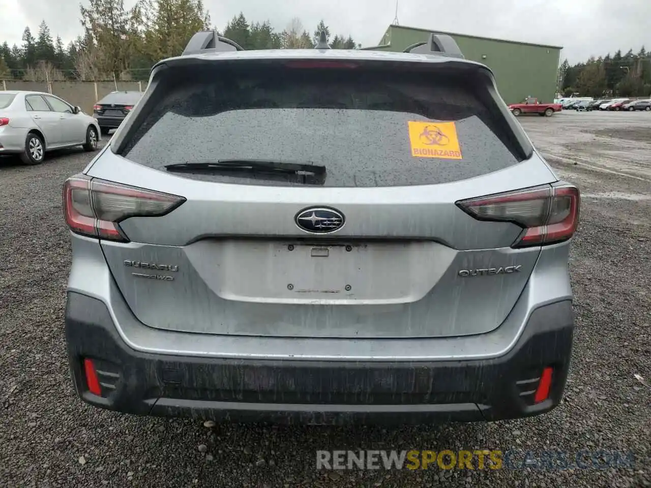 6 Photograph of a damaged car 4S4BTAFC8N3100596 SUBARU OUTBACK 2022