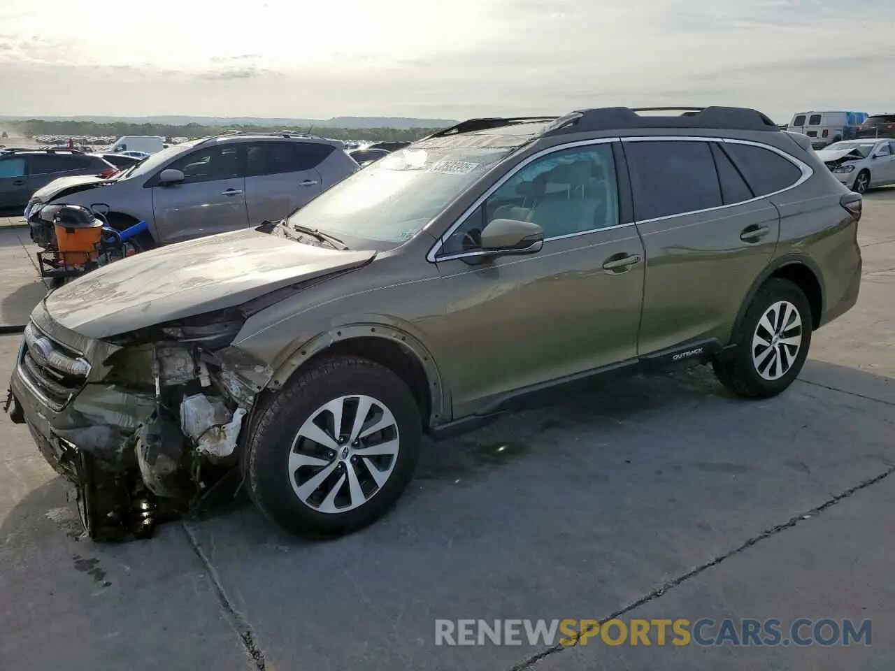 1 Photograph of a damaged car 4S4BTAFC9N3165750 SUBARU OUTBACK 2022