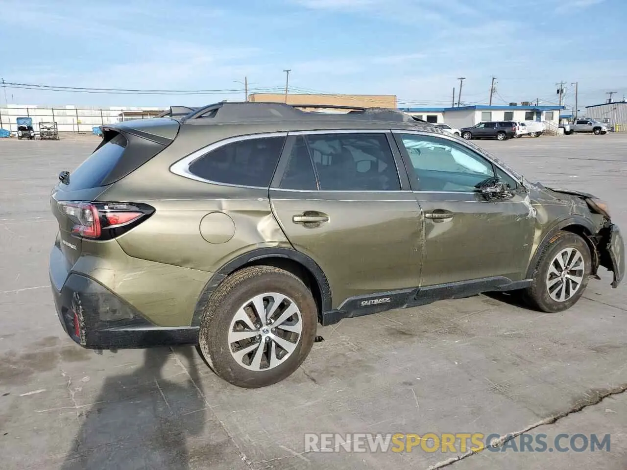 3 Photograph of a damaged car 4S4BTAFC9N3165750 SUBARU OUTBACK 2022
