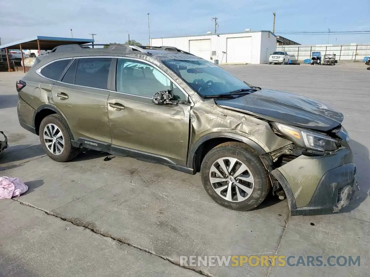 4 Photograph of a damaged car 4S4BTAFC9N3165750 SUBARU OUTBACK 2022