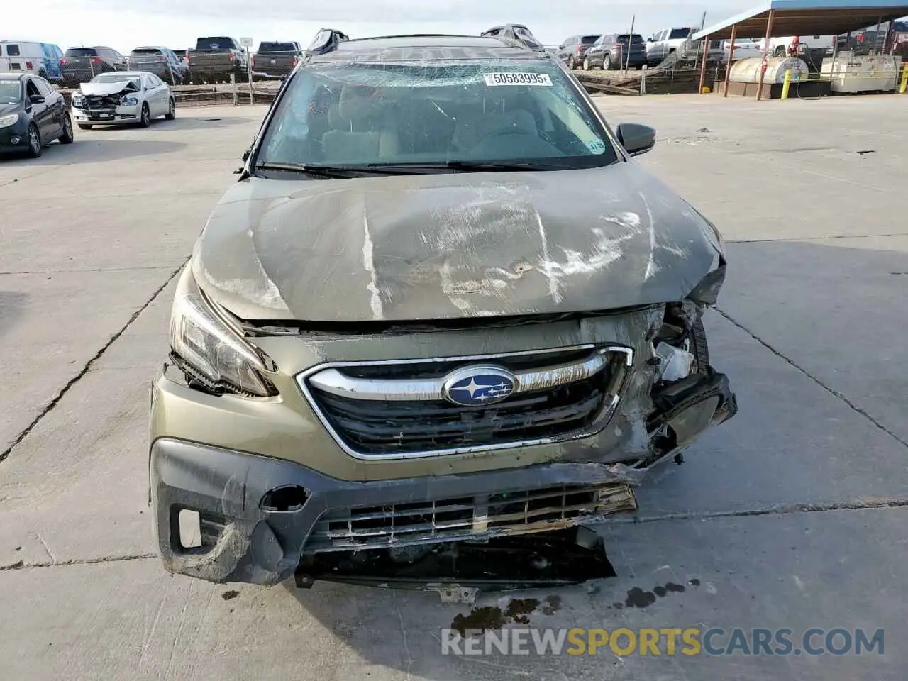 5 Photograph of a damaged car 4S4BTAFC9N3165750 SUBARU OUTBACK 2022