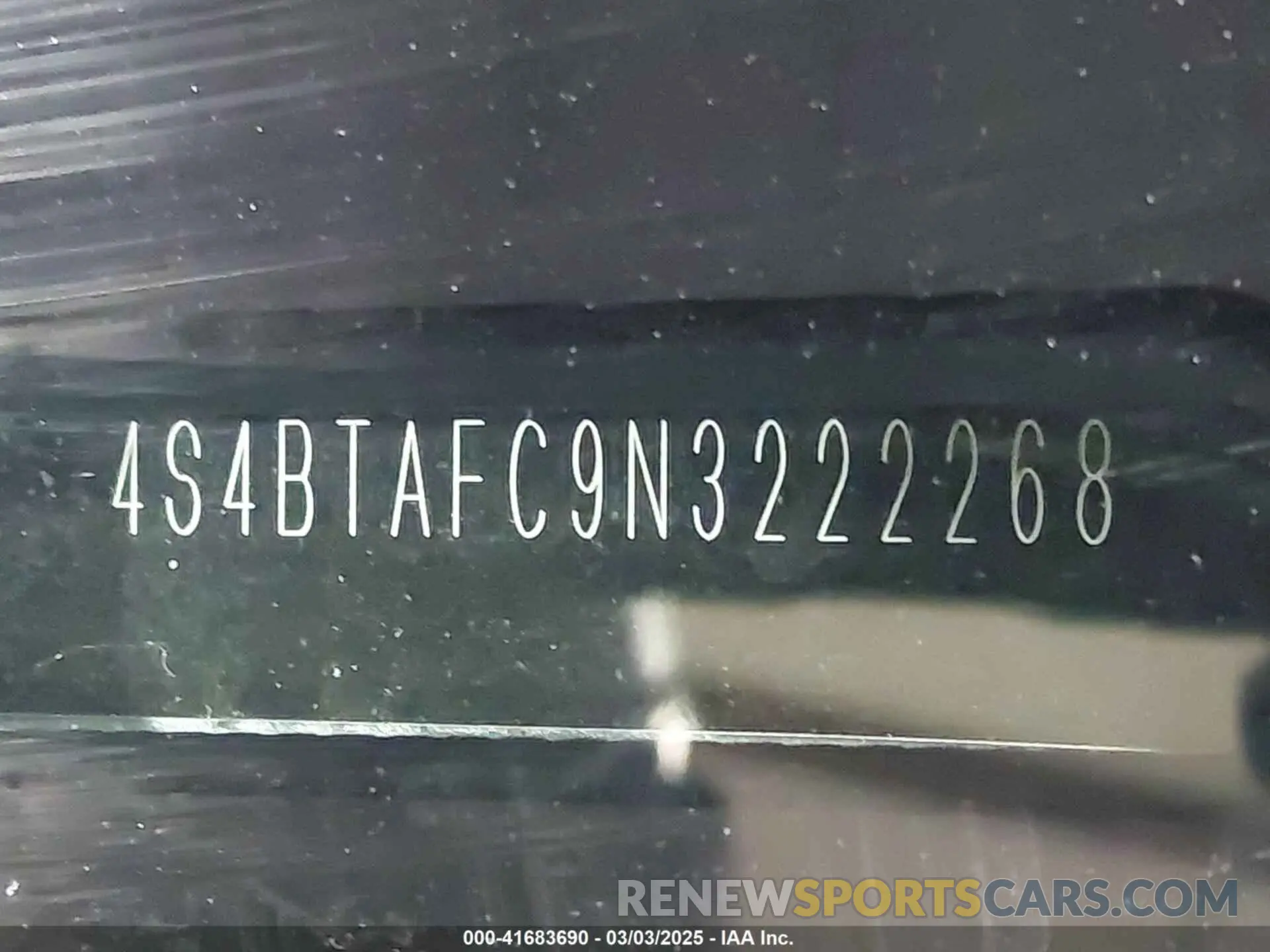 9 Photograph of a damaged car 4S4BTAFC9N3222268 SUBARU OUTBACK 2022