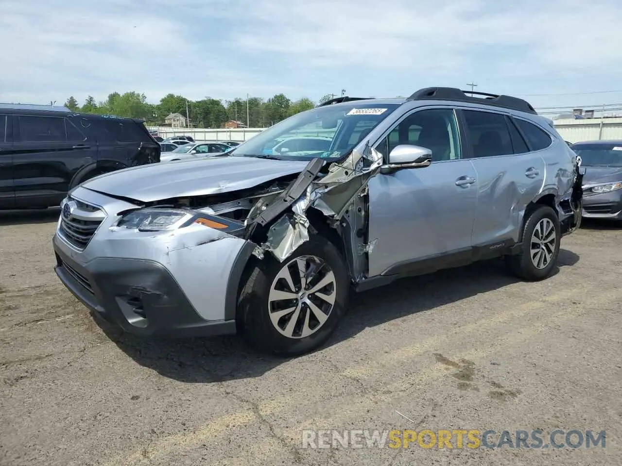 1 Photograph of a damaged car 4S4BTAFC9N3273463 SUBARU OUTBACK 2022