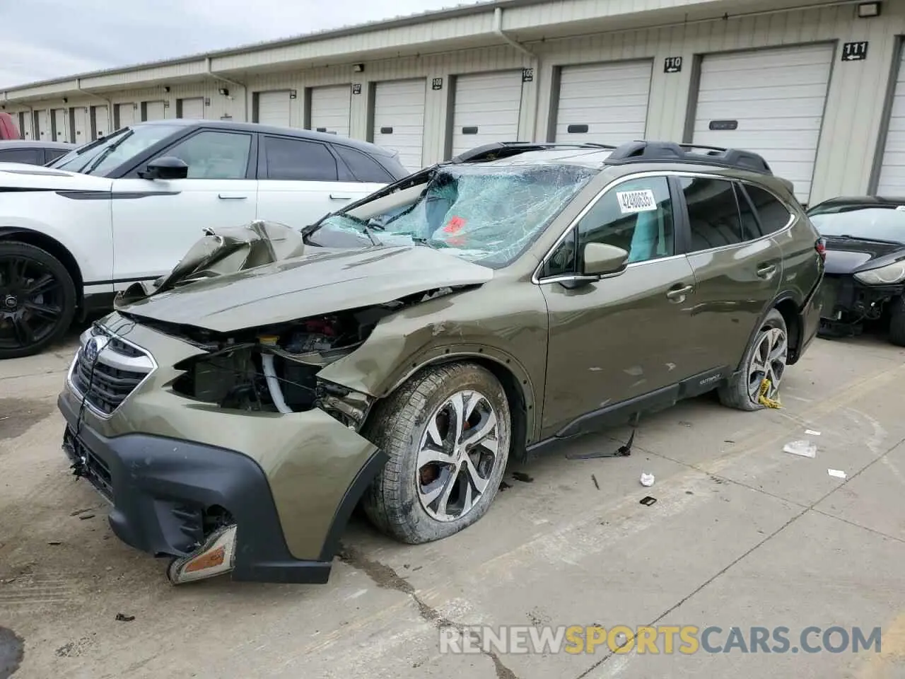 1 Photograph of a damaged car 4S4BTAMC1N3106985 SUBARU OUTBACK 2022