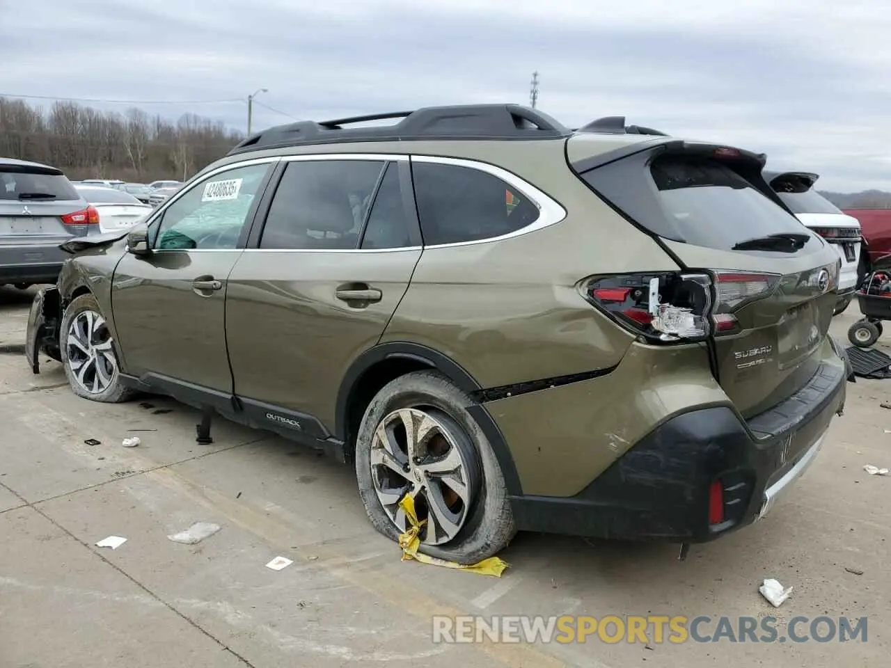 2 Photograph of a damaged car 4S4BTAMC1N3106985 SUBARU OUTBACK 2022