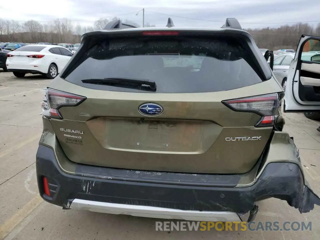 6 Photograph of a damaged car 4S4BTAMC1N3106985 SUBARU OUTBACK 2022