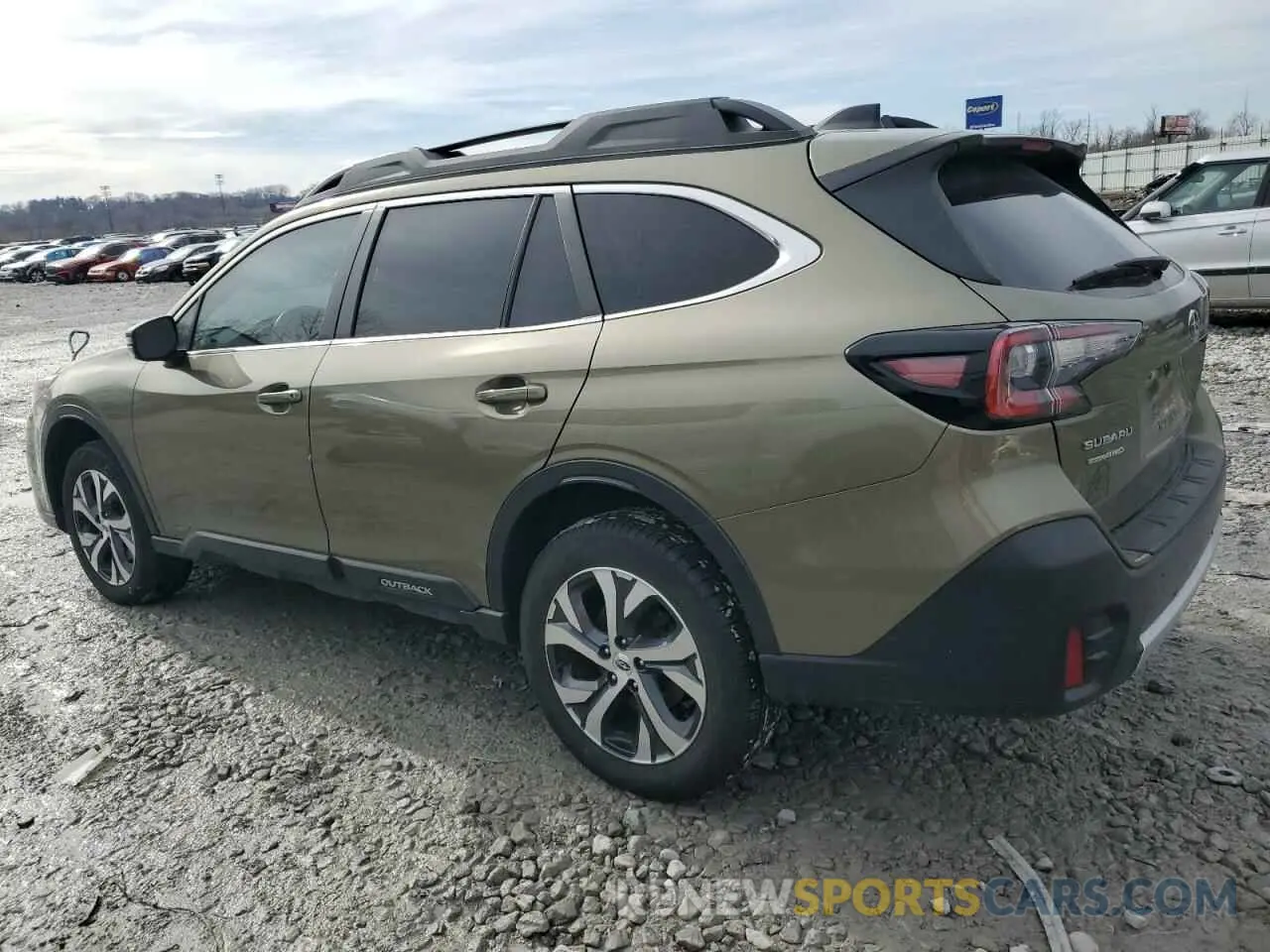 2 Photograph of a damaged car 4S4BTAMC4N3234380 SUBARU OUTBACK 2022
