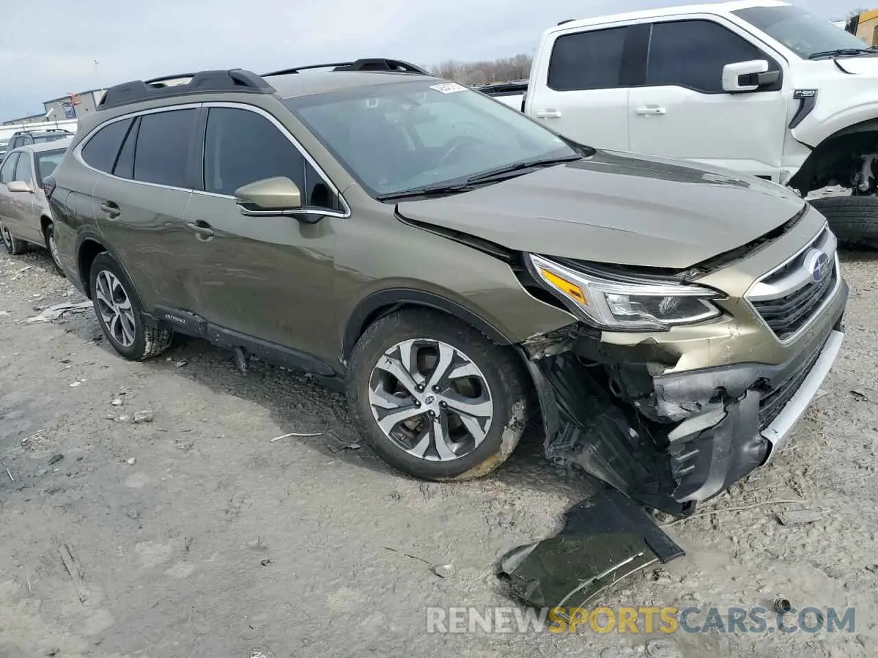 4 Photograph of a damaged car 4S4BTAMC4N3234380 SUBARU OUTBACK 2022