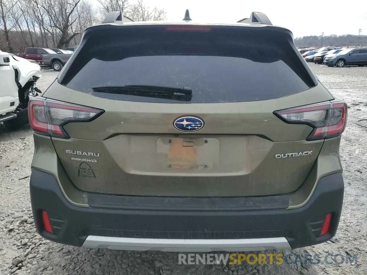 6 Photograph of a damaged car 4S4BTAMC4N3234380 SUBARU OUTBACK 2022